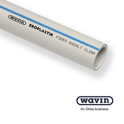 Труба Wavin Ekoplastik Fiber Basalt Clima